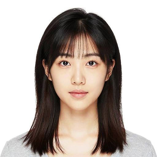 Realistic Digital Portrait of Asian Woman