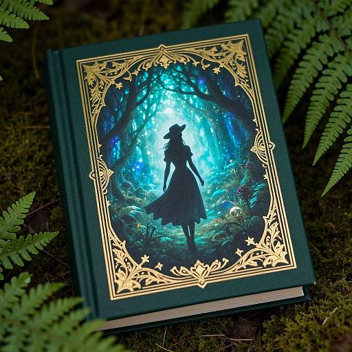 Enchanted Forest Fantasy Book Cover