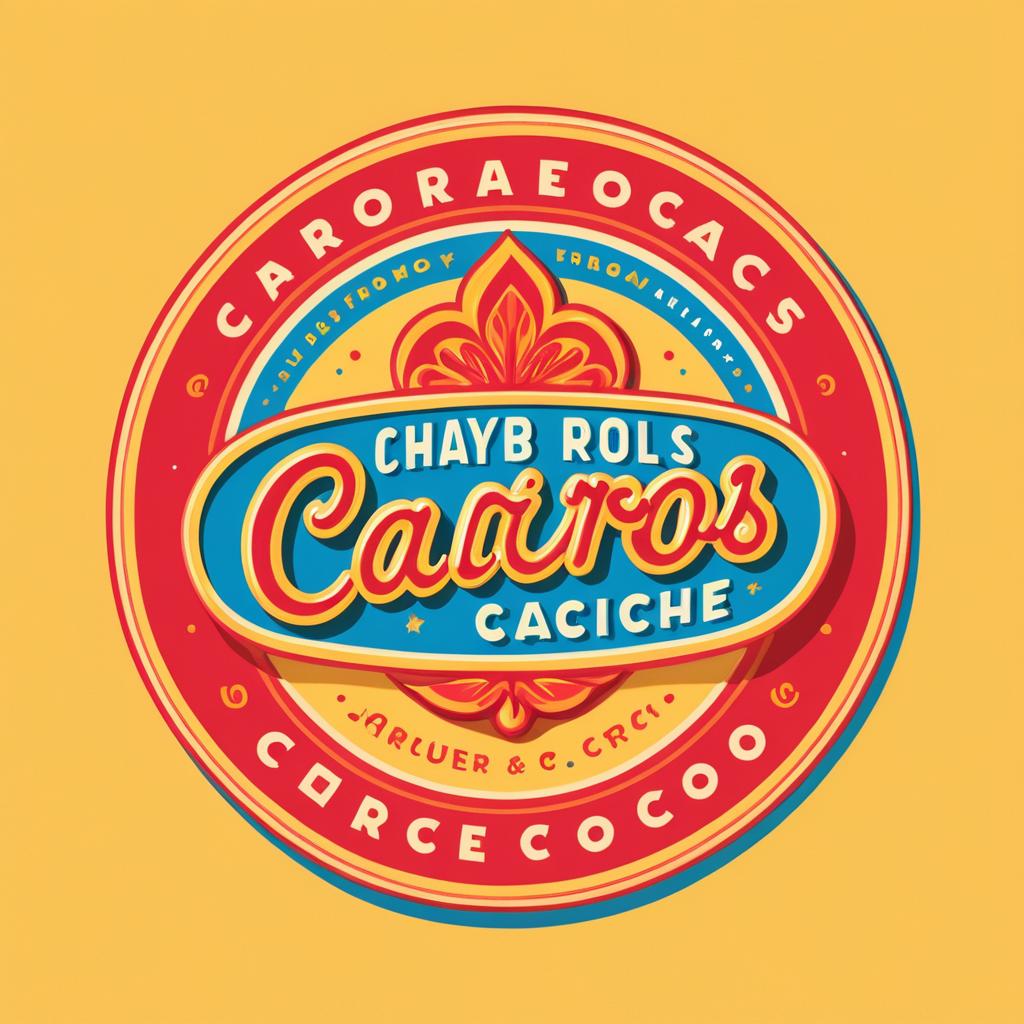 Vintage Logo Design for Churros y Chocolate