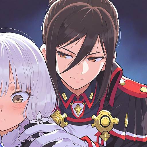 Illustration of Morag ladair (xenoblade), xenoblade chronicles (series) in the style of Inkerton-kun