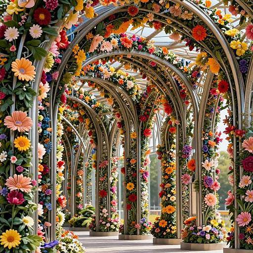 Floral Architecture: Nature Meets Modern Design