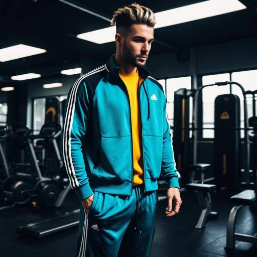 Stylish Male Athlete with Temple Fade