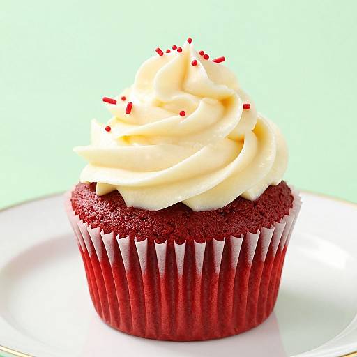 Red Velvet Cupcake with Cream Cheese Frosting