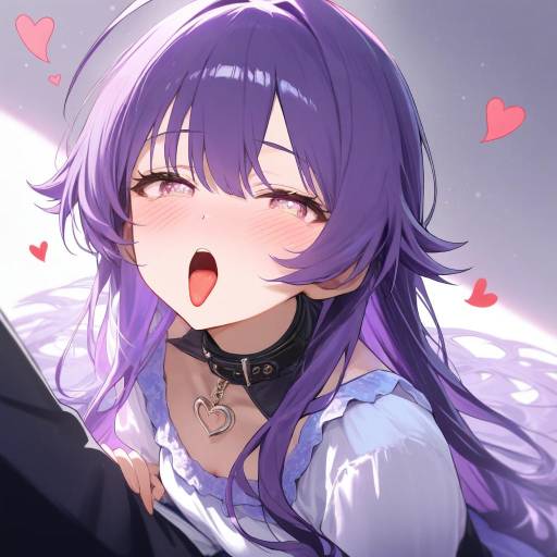 Charming Idol with Unique Heart Pupils