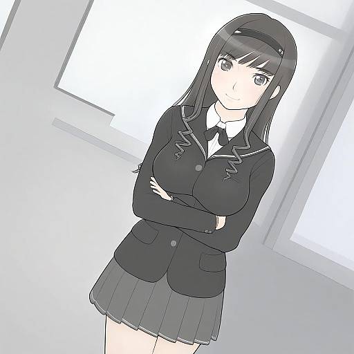 Illustration of Morishima haruka, amagami in the style of Kamee (kamee f)