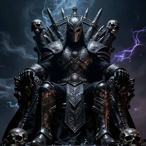 Unmasked Dr Doom in Ornate Armor