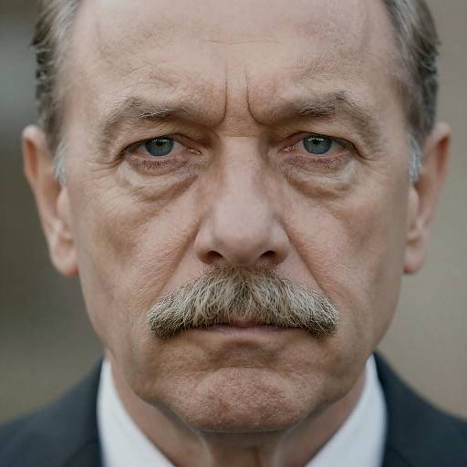 Intense Portrait of an Older Man