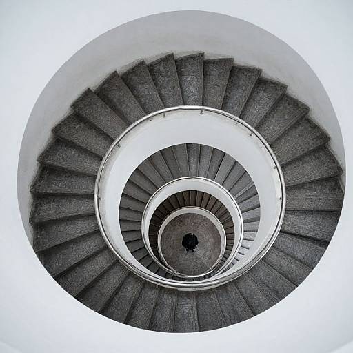 Infinite Spiraling Stairway to Nowhere