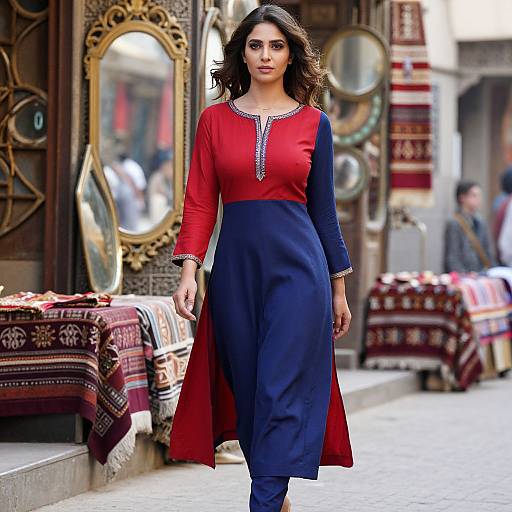 Modern Punjabi Suit Fashion Shoot