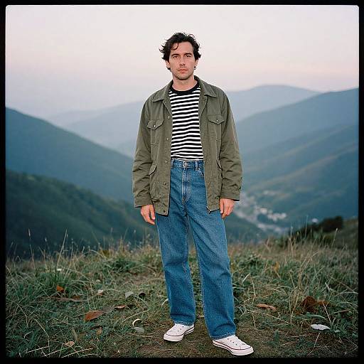 Retro Alternative Style in Mountain Valley