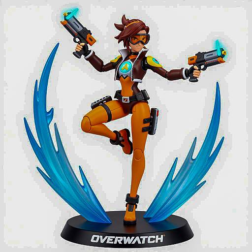 Tracer Action Figure from Overwatch