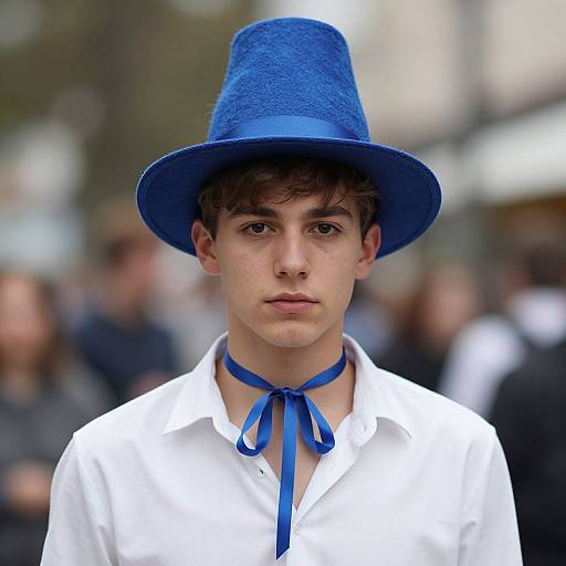 Creative Purim Costume Portrait