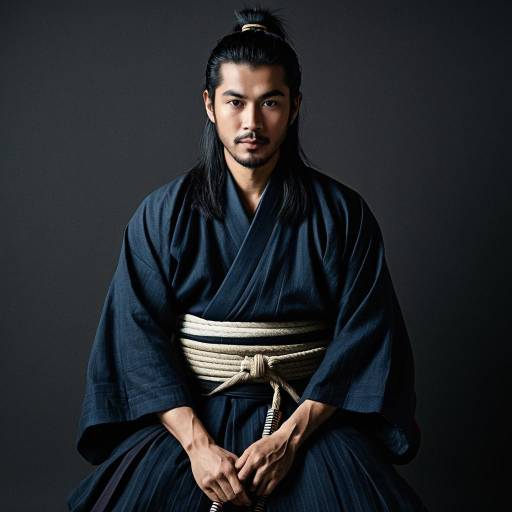 Samurai Wolf Yoshirō Aoki in Kimono