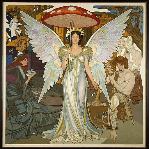 Fairy Queen with Goblin Court