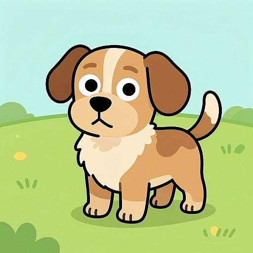 Charming Cartoon Dog Clipart