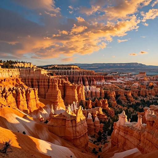 Bryce Canyon at Golden Hour Moebius Style