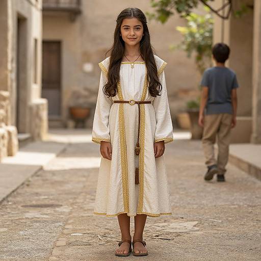 Biblical Girl Character Costume Solo