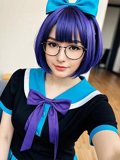 Lifestyle costume photo of A-chan (hololive). Cosplay clothes