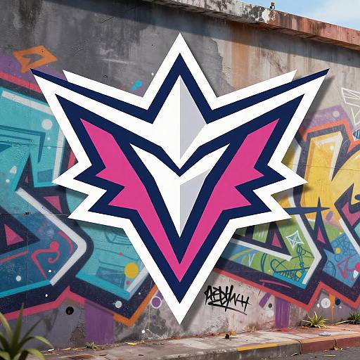 Vibrant Urban Esports Team Logo Design