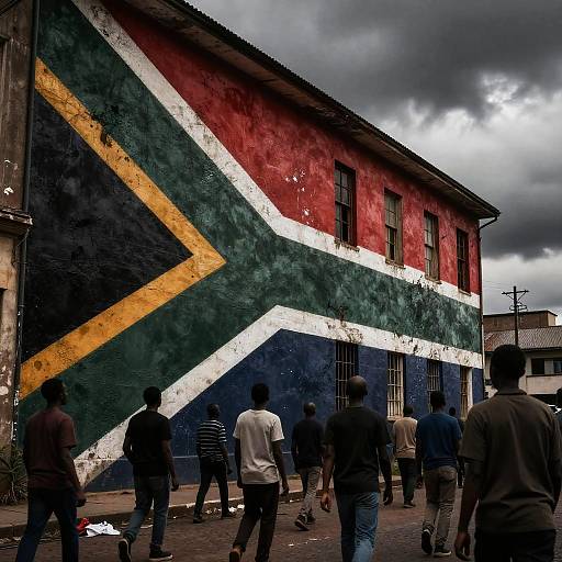 Anti-Colonial South Africa Protest Art