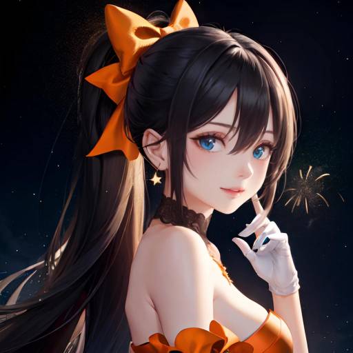 Stunning Night Sky Portrait of Kallen