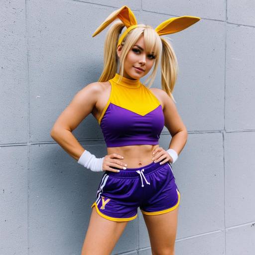 Playful Lola Bunny Cosplay Outfit