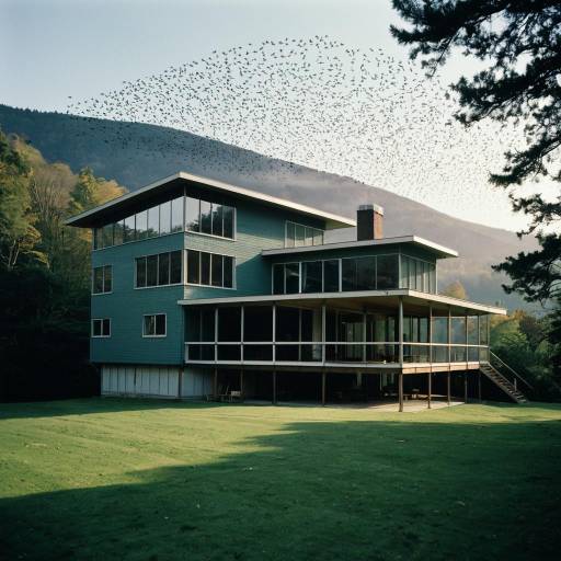 Mid-Century Home in Serene Mountains