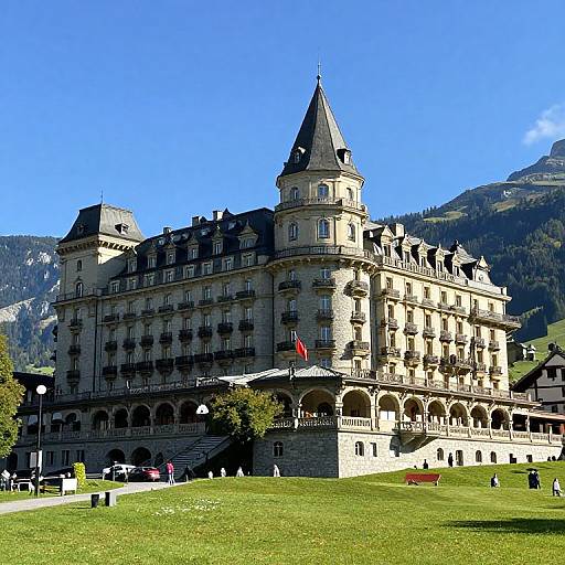 Elegant Palace Hotel in Gstaad