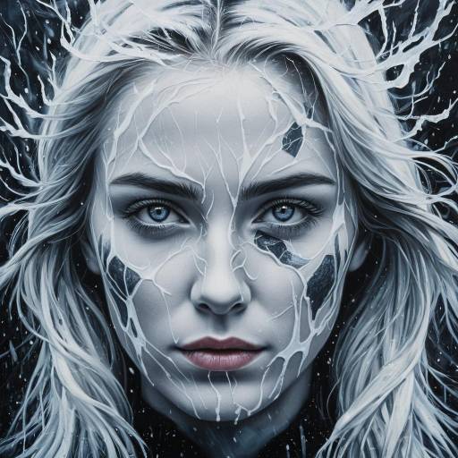 Duality of Ice and Fire Portrait Duality of Ice and Fire Portrait