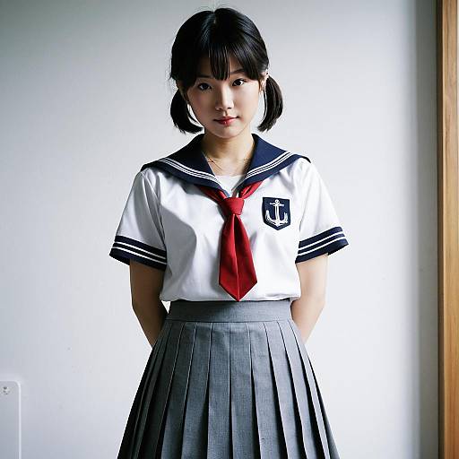 Watanabe You in Uranohoshi Uniform