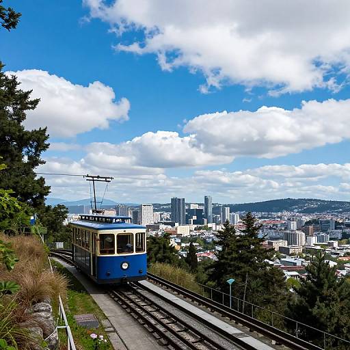 Funicular Train to Diana Observation Tower