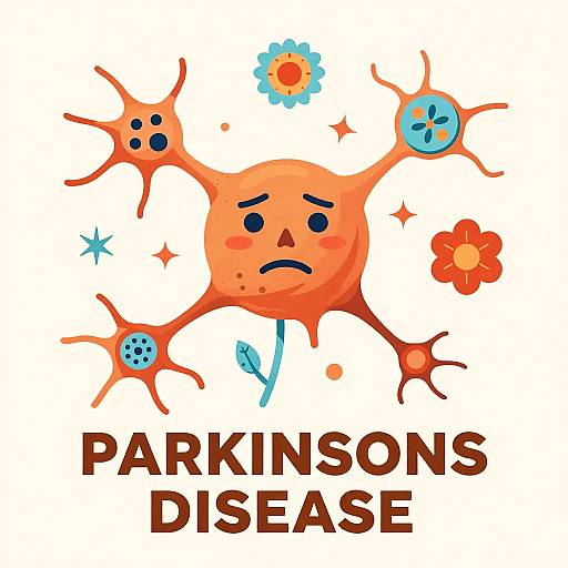 Parkinson's Awareness Neuron to Flower