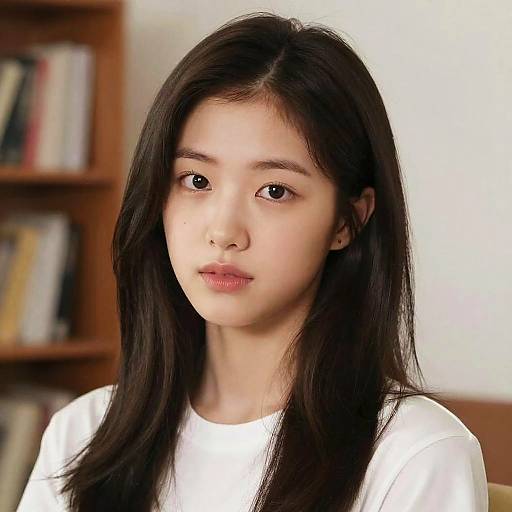 K-pop Idol Aegyo Indoor Portrait