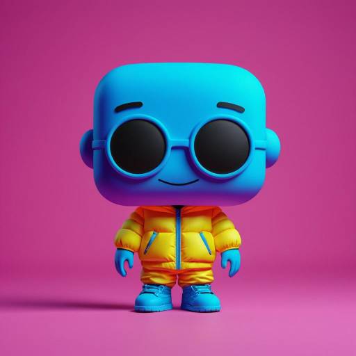 Blue 3D Expressionism Fantasy Character