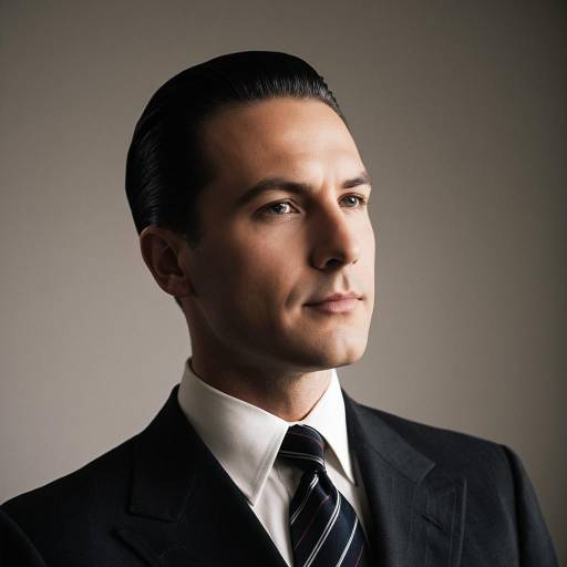 Vintage 1940s Male Portrait