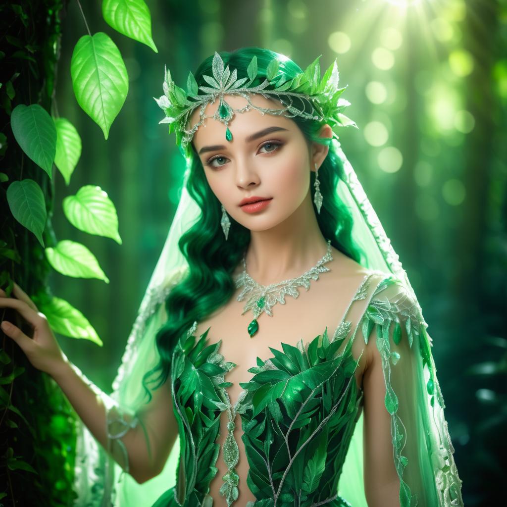 Charming Elf in Enchanted Dreamland