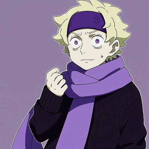 Illustration of Morty (pokemon), pokemon in the style of Shibasaki shouji