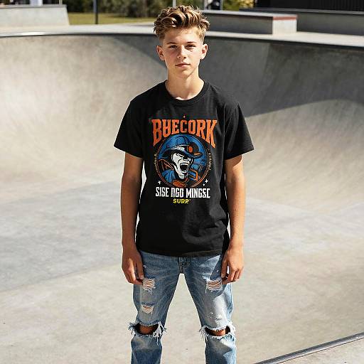 Teen Skate Style with Taper Cut