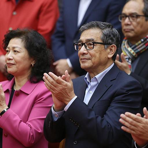 Cheerful Gathering of Diverse Individuals