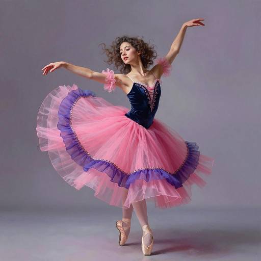 Lavish Ballerina in Flourishing Motion