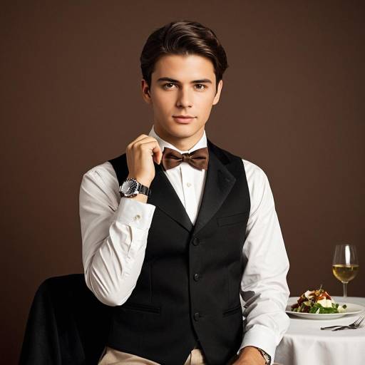 Elegant Male Attire for Dinner Party
