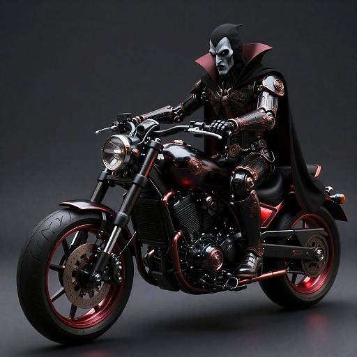 Obsidian Phantom Corsair Vampire Chopper