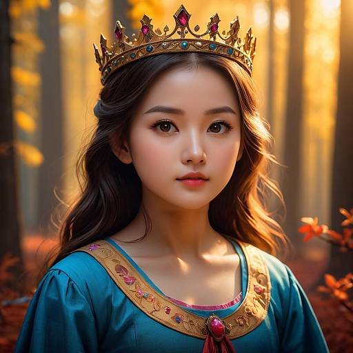 Exquisite 5K Portrait of Solo Girl