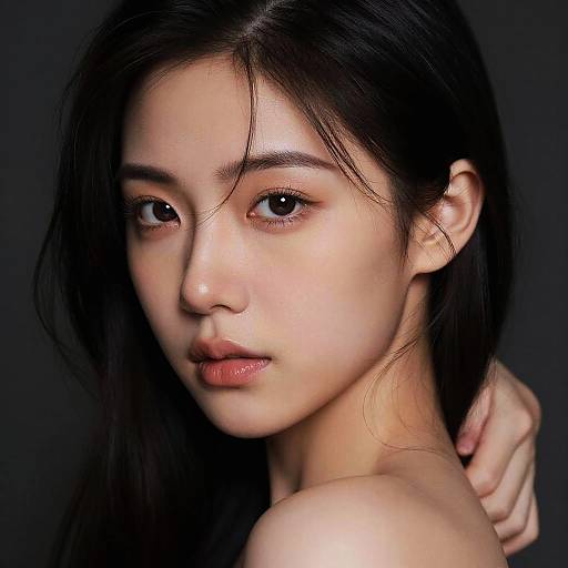 Ultra-Realistic Back View of Beautiful Woman