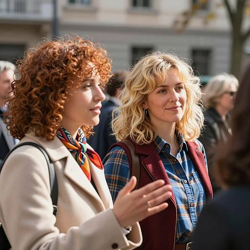 Captivating Outdoor Portrait of Two Women