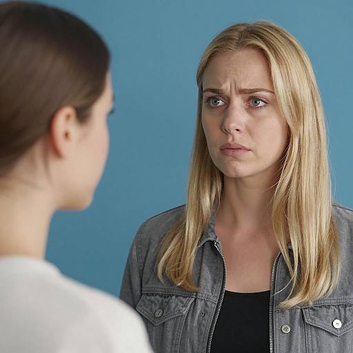Concerned Conversations Between Two Women