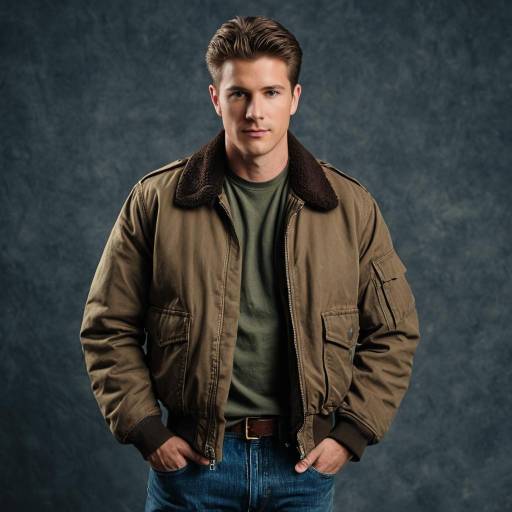 Rugged Military-Inspired Look of David Herdeg