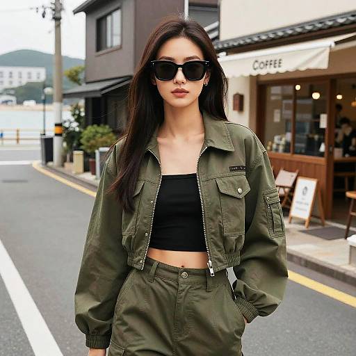 Urban Streetwear Chic by Kyoto Animation