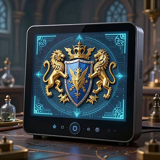 Medieval Crest Generator Interface