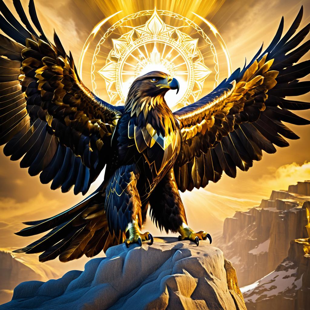 Majestic Golden Eagle: Overlord of Skies